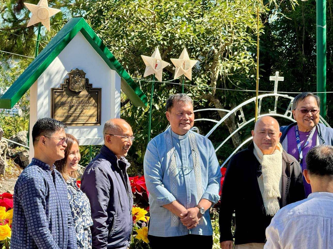 Fr Joe Quilongquilong SJ during the declaration of Mirador as Important Cultural Property